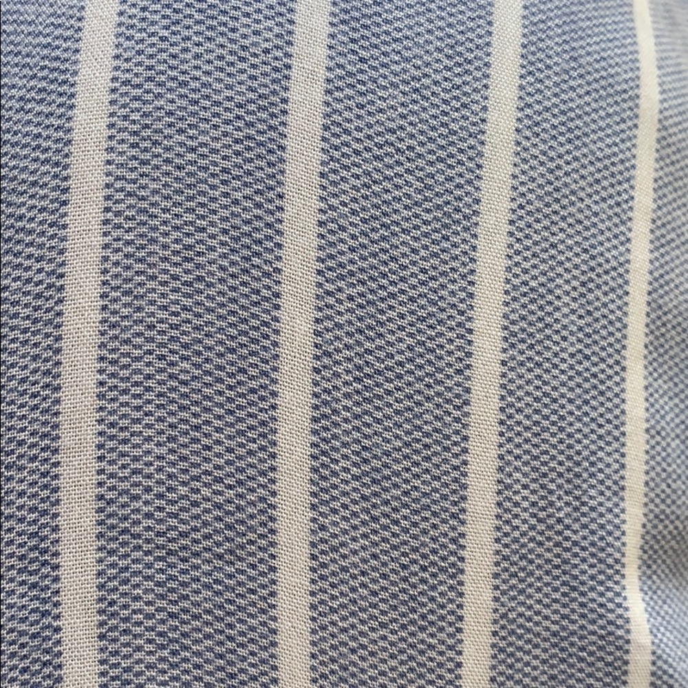 Old Navy Flutter Sleeve/Vertical Stripe/100viscose - image 5